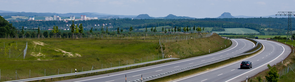 Autobahnzubringer Pirna